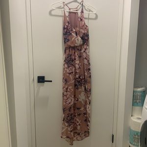 Floral maxi dress size XS